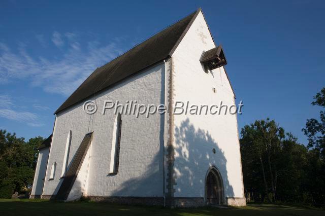 estonie 10.JPG - Estonie, comté de Saare, Ile de Muhu, Liiva, église Sainte-Catherine